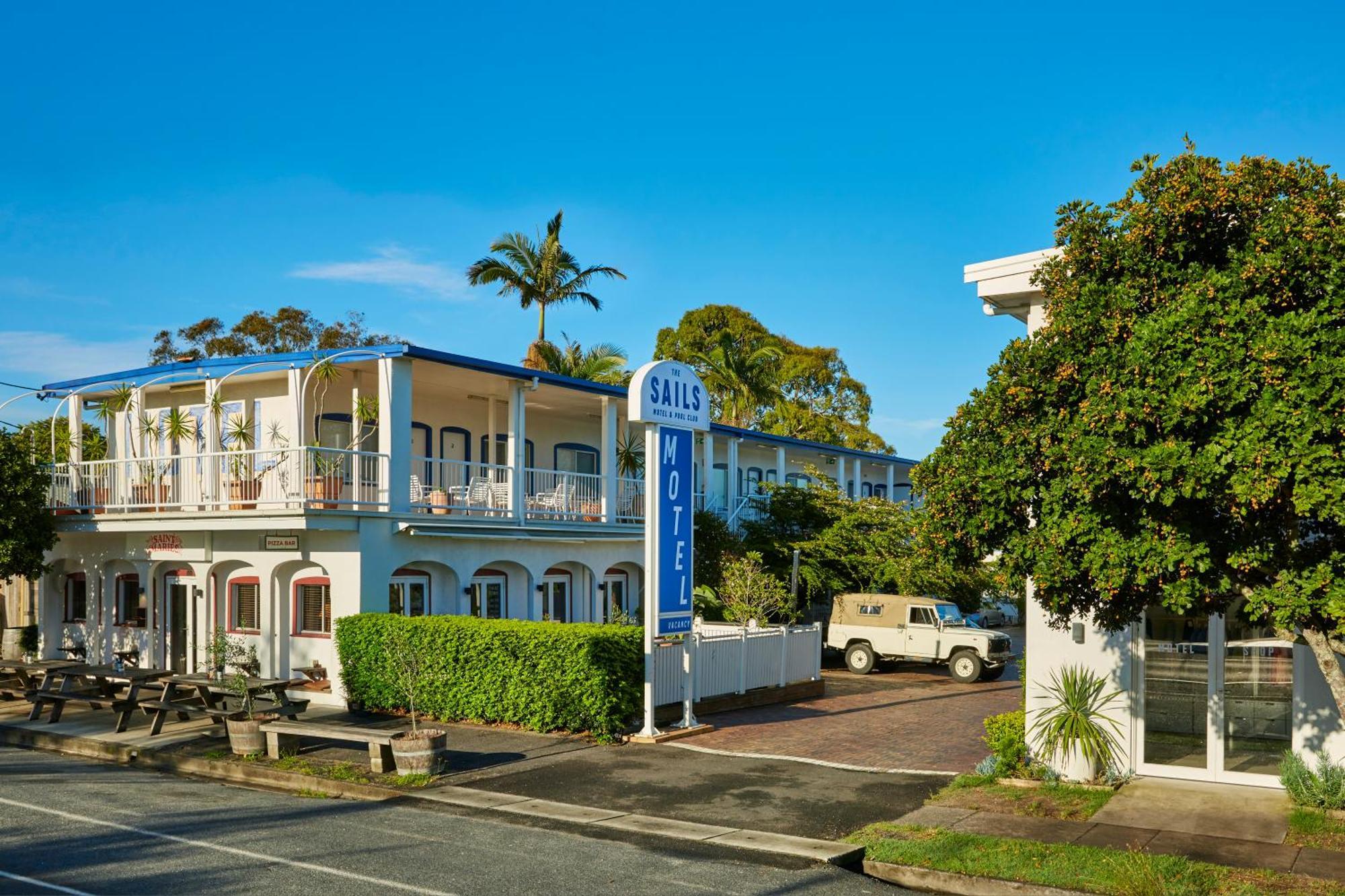 The Sails Motel Brunswick Heads Bagian luar foto