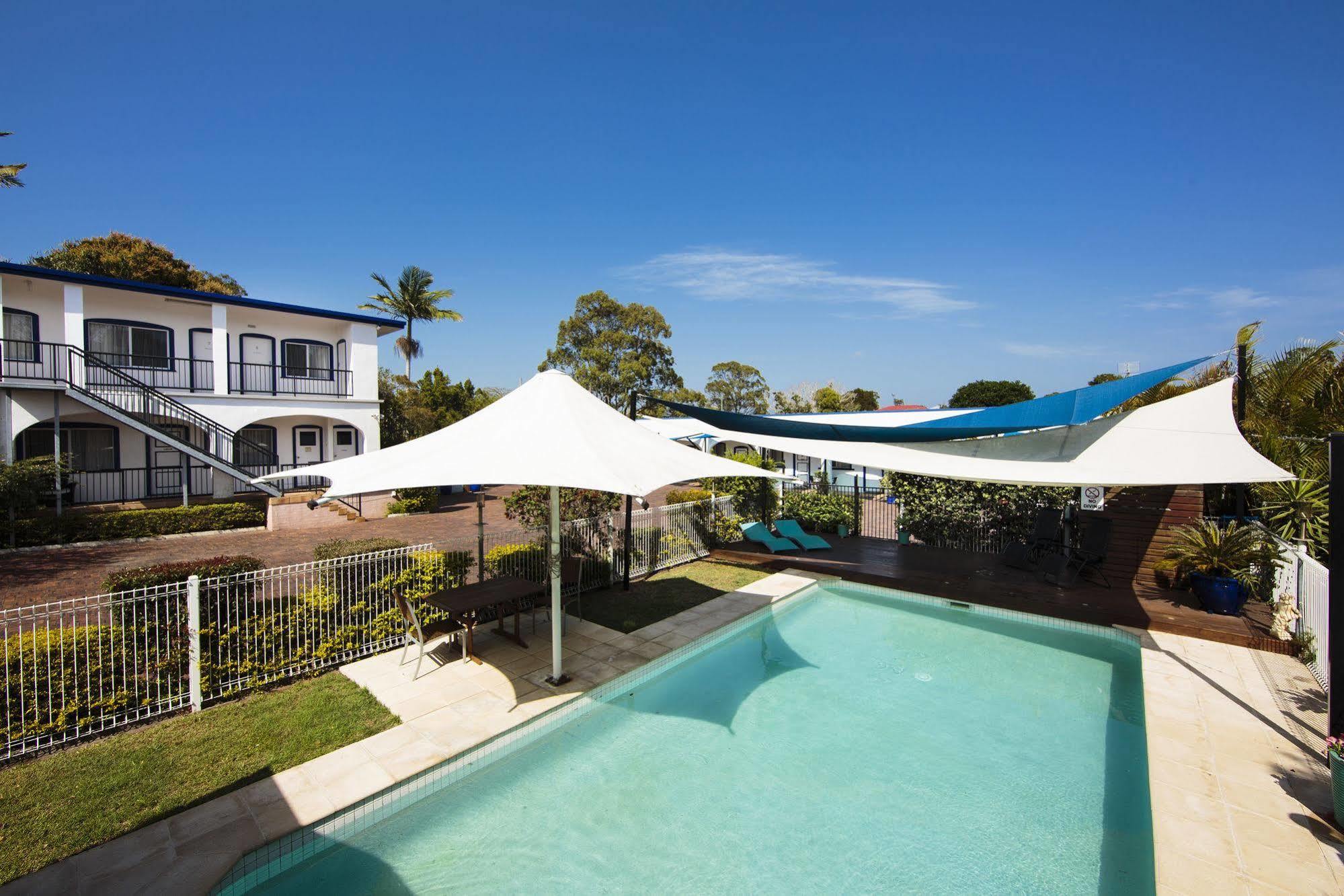 The Sails Motel Brunswick Heads Bagian luar foto